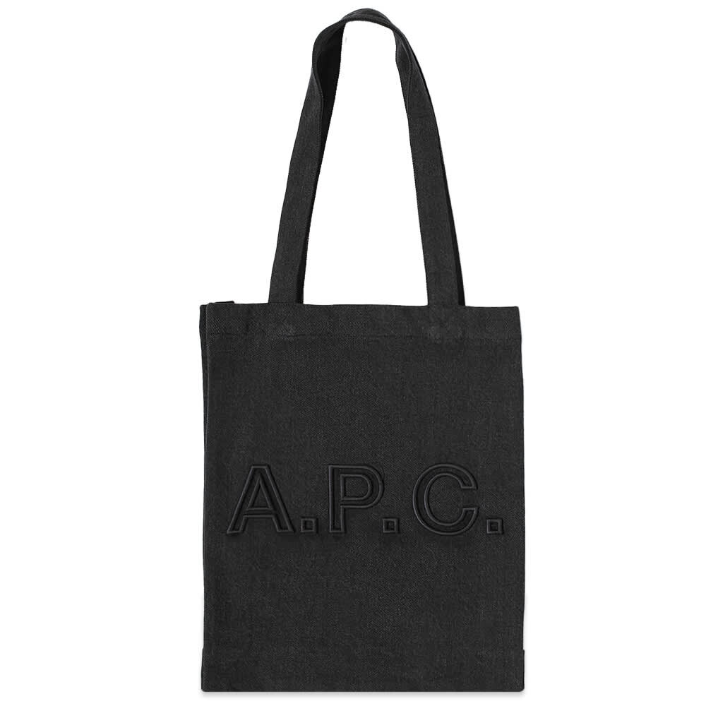 

Сумка A.P.C Lou Denim Tonal Logo Tote