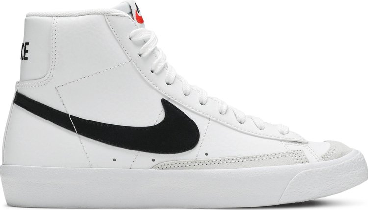 Кроссовки Nike Blazer Mid '77 GS 'White Black', белый кроссовки nike blazer mid 77 se gs split white black белый