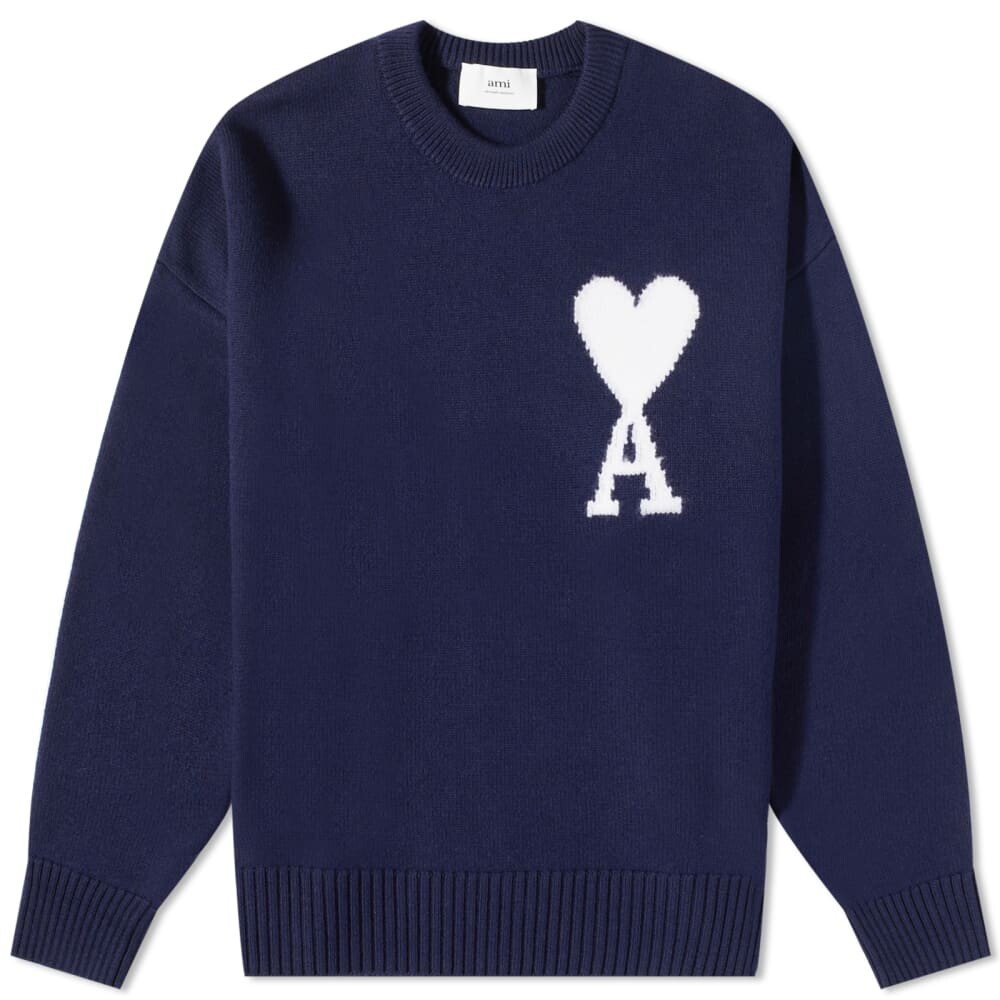 

Джемпер AMI Tonal Large A Heart Crew Knit