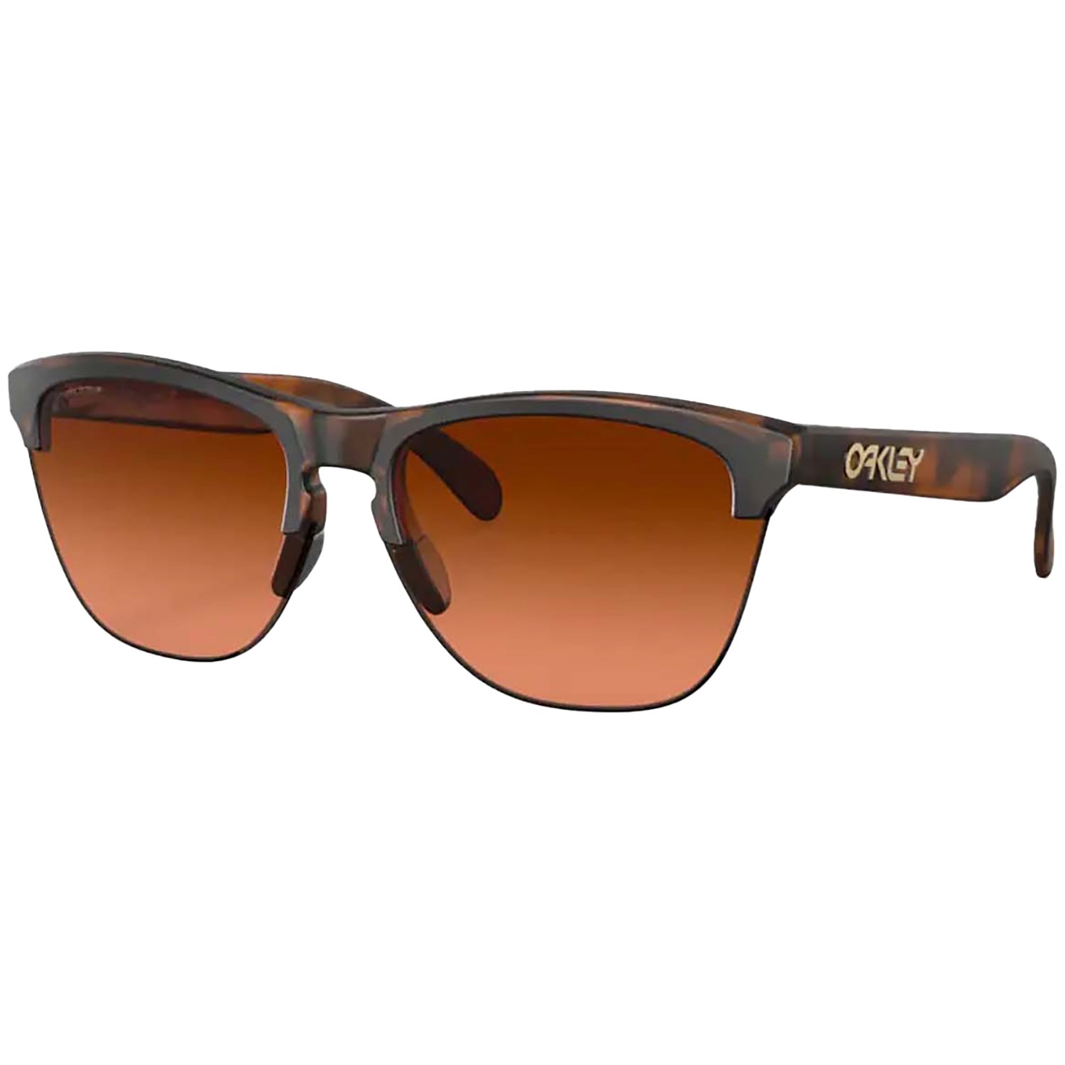Солнцезащитные очки Oakley Frogskins Lite, коричневый цена и фото