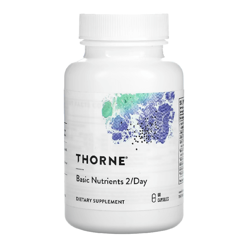 Мультивитамины Thorne Research, 60 капсул thorne research бромелайн m f 60 растительных капсул