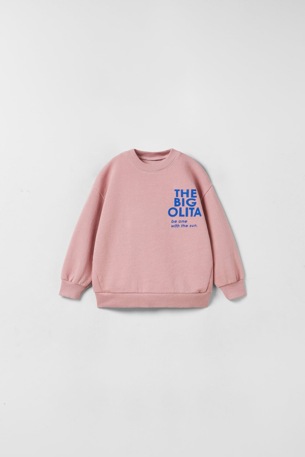 

Свитшот большой olita ZARA, розовый