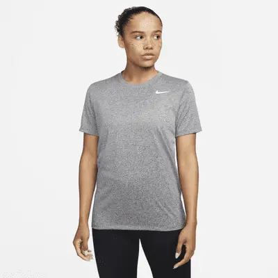 

Футболка Nike Dri-FIT, цвет Black/Pure/Heather/White