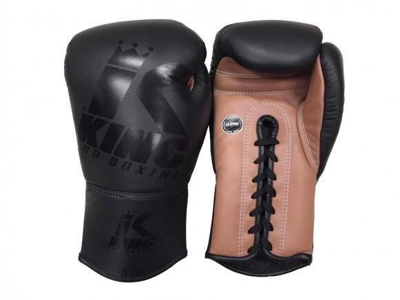 

Боксерские перчатки кожаные King Pro 5 со шнурками