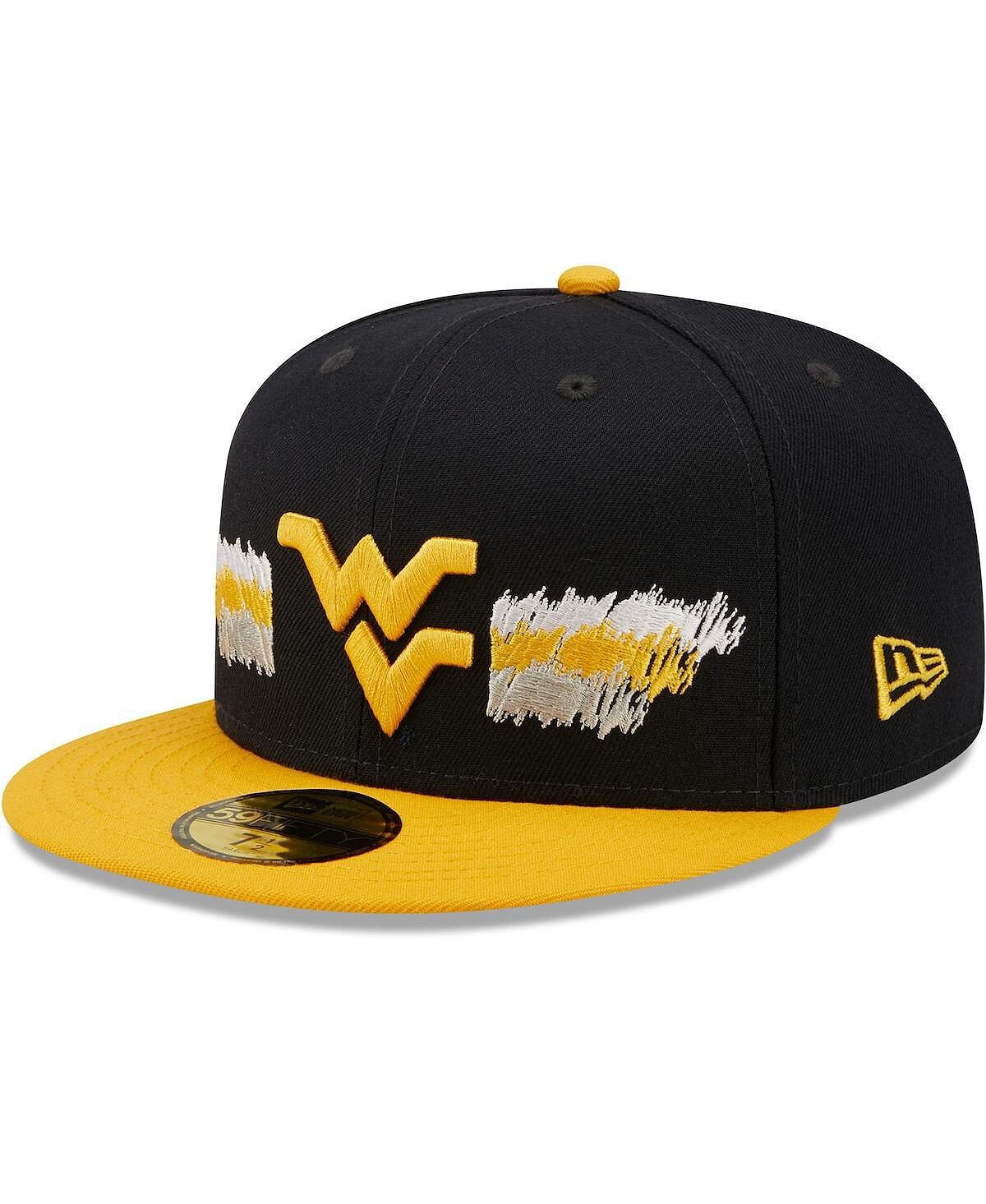 

Мужская темно-синяя приталенная шляпа West Virginia Mountaineers Scribble 59FIFTY New Era