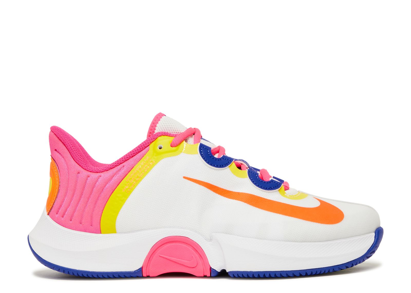 Кроссовки Nike Naomi Osaka X Wmns Nikecourt Air Zoom Gp Turbo 'White Hyper Pink', белый фото