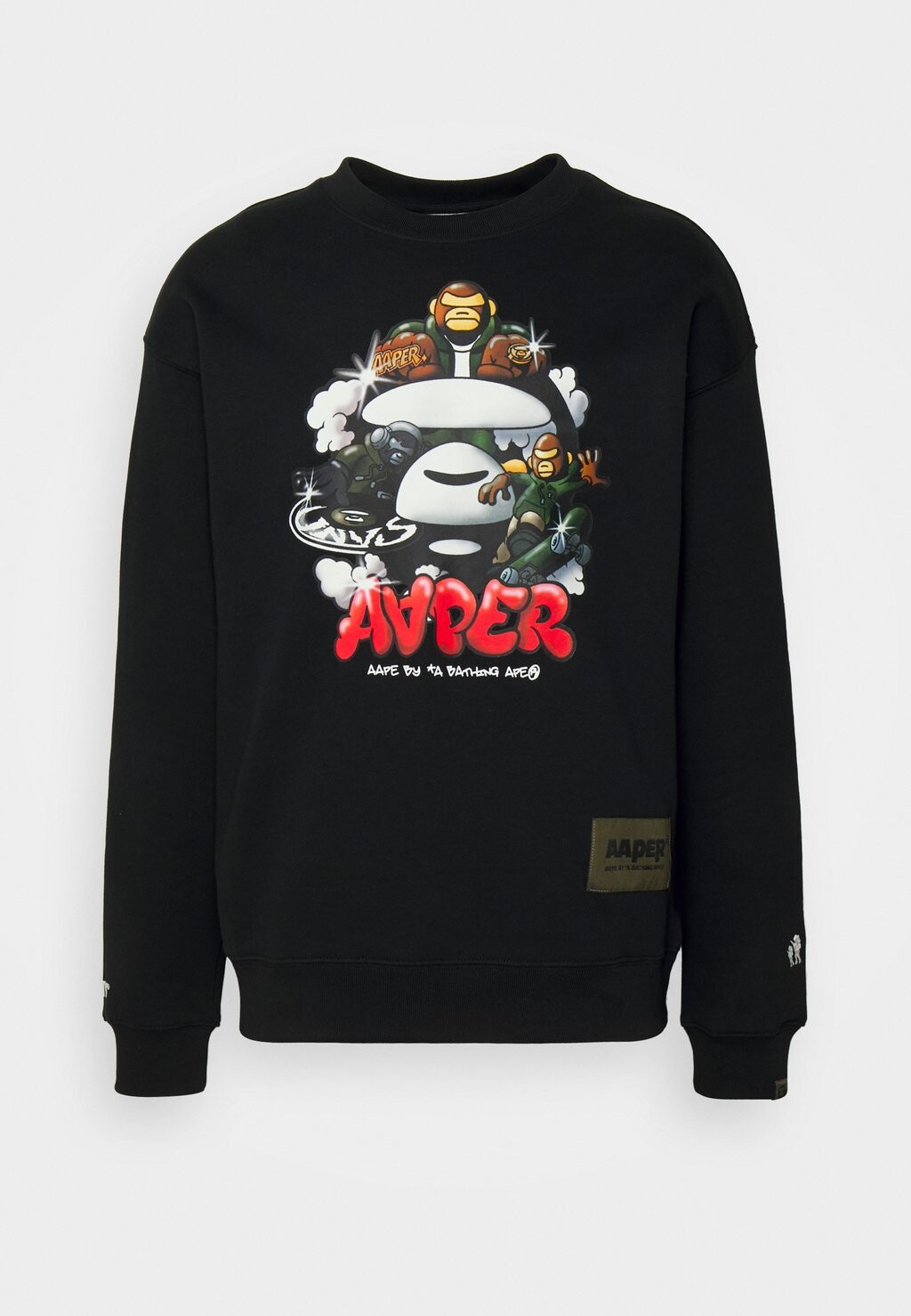 

Толстовка AAPE By A Bathing Ape, черный