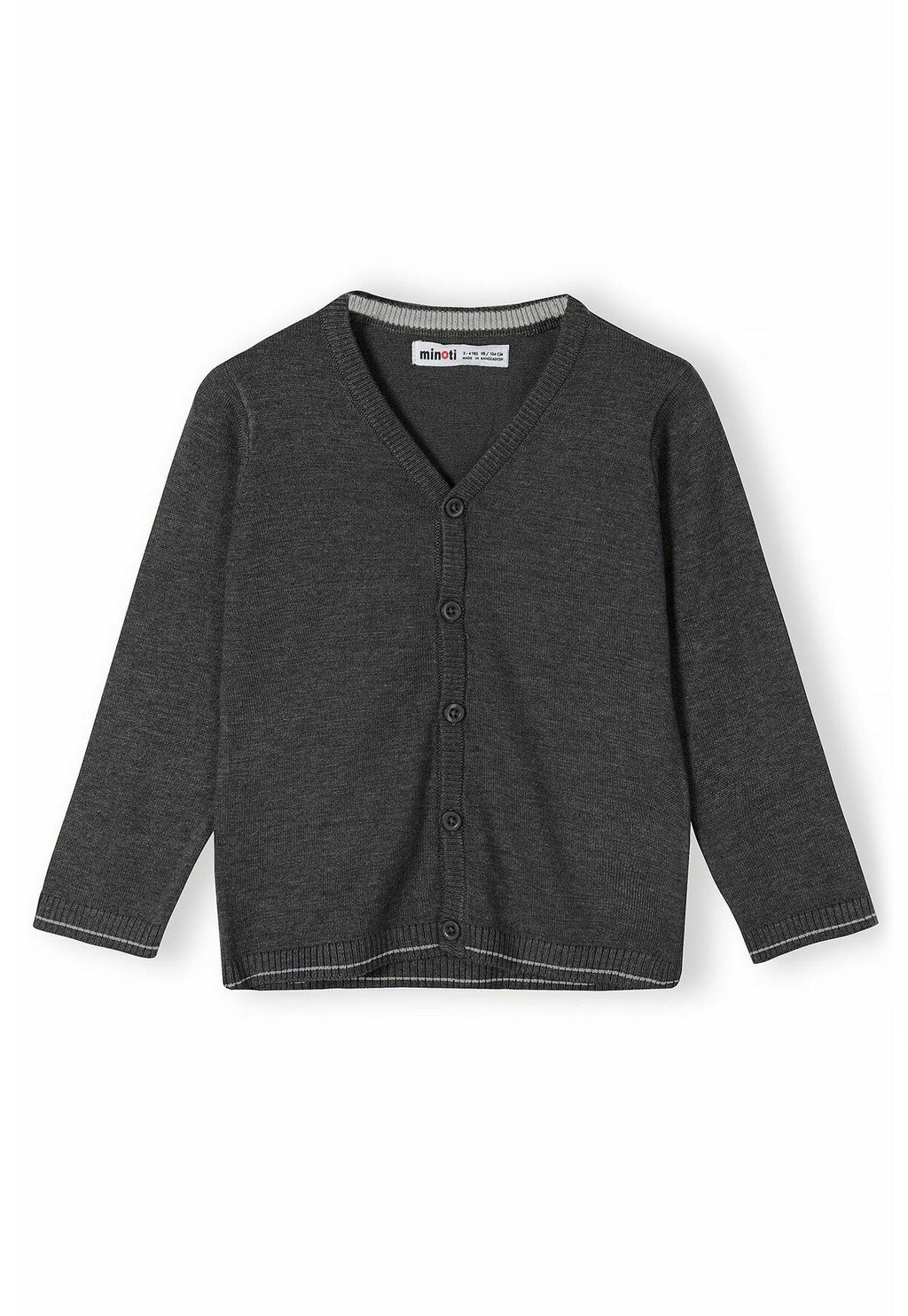 Кардиган Button Standard MINOTI, цвет dark grey пижама standard minoti цвет dark grey