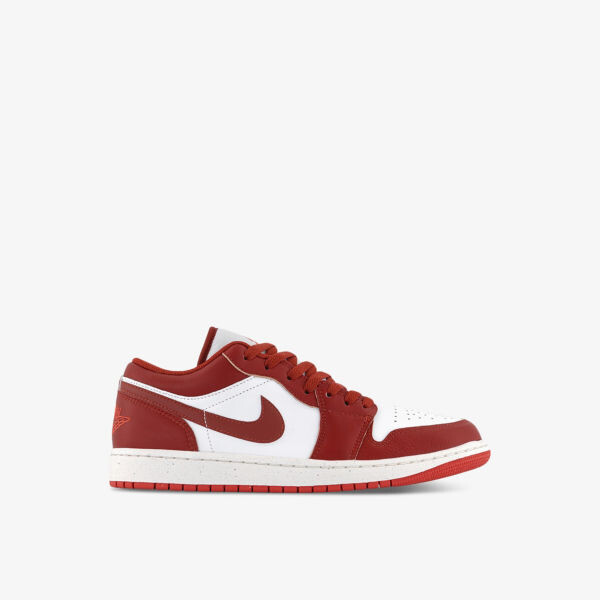 

Кожаные кроссовки air jordan 1 low со вставками и низким берцем Jordan, красный