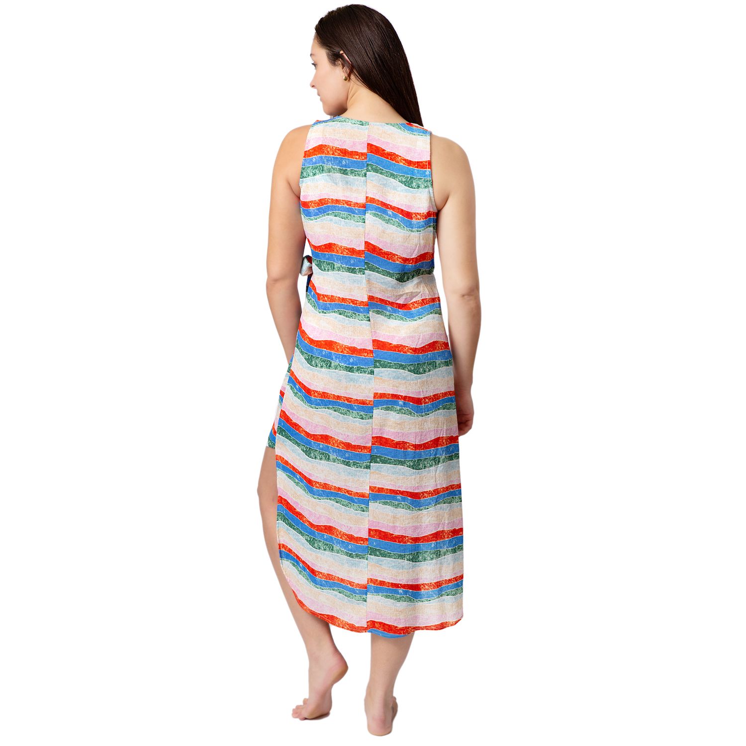 Женское прикрытое платье Aqua Del Mar с завязкой спереди Aqua Del Mar