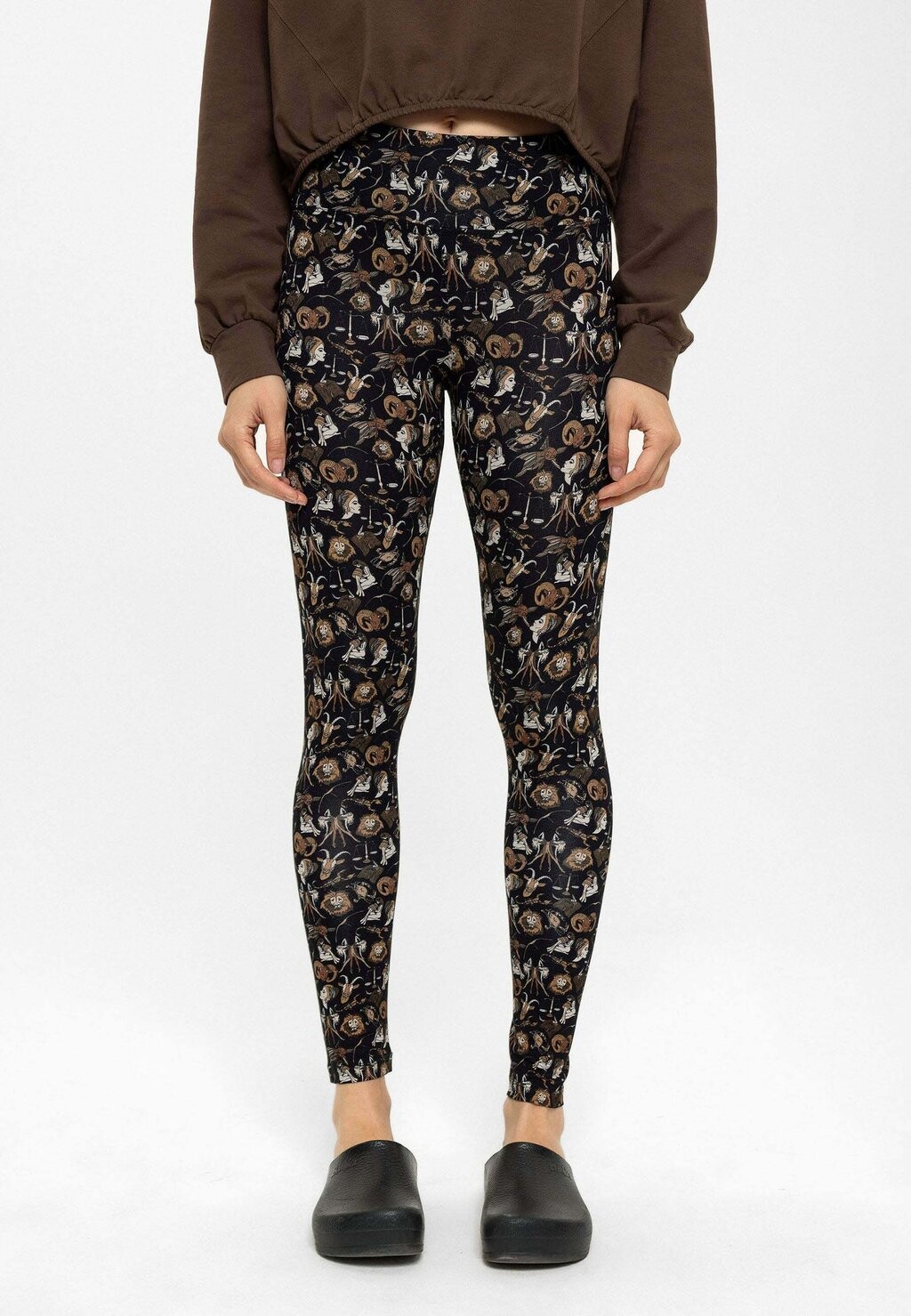 

Леггинсы ALLOVER PRINT anou anou, белый