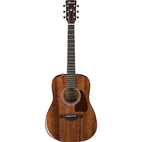 Акустическая гитара Ibanez Artwood Series AW54JR Dreadnought Junior Acoustic Guitar, Ovangkol Fingerboard, Open Pore, Natural