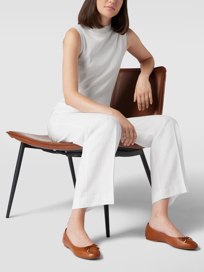 

Балетки с бантом, модель JAYNA-FLATS-CASUAL Lauren Ralph Lauren, коньячный цвет