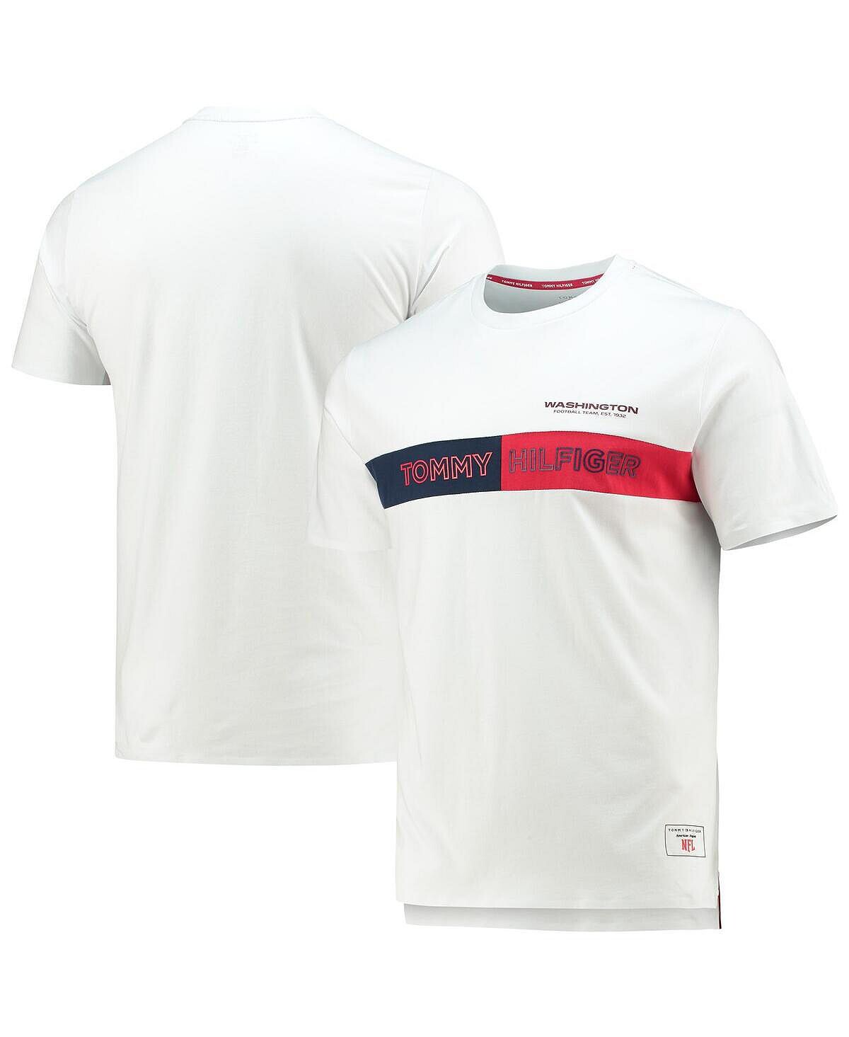 

Мужская белая футболка washington football team core Tommy Hilfiger, белый