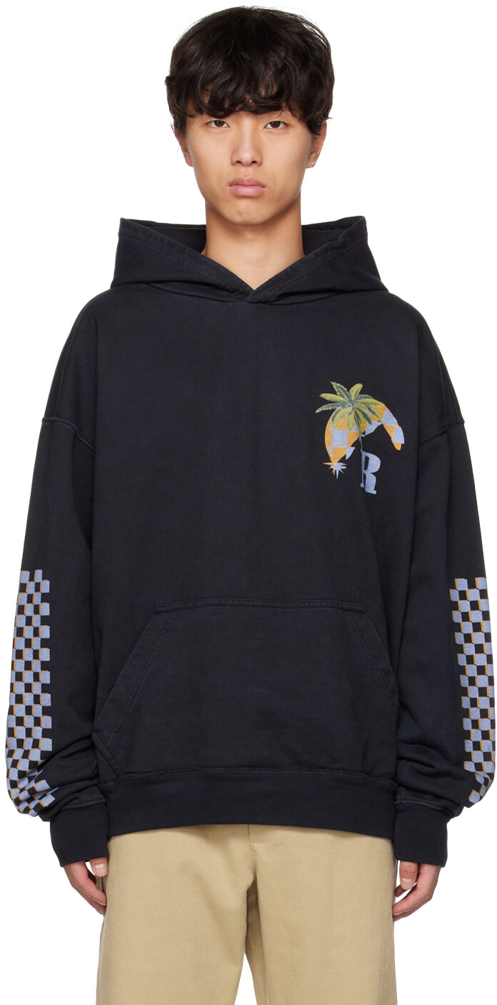 

Черный Худи Moonlight Tropics Rhude