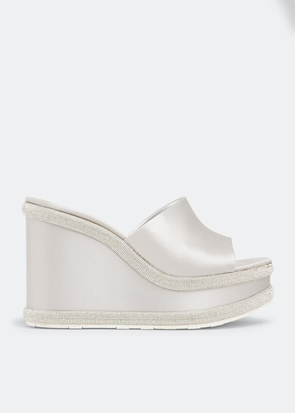 

Сандалии CASADEI Jasmine wedges, серый