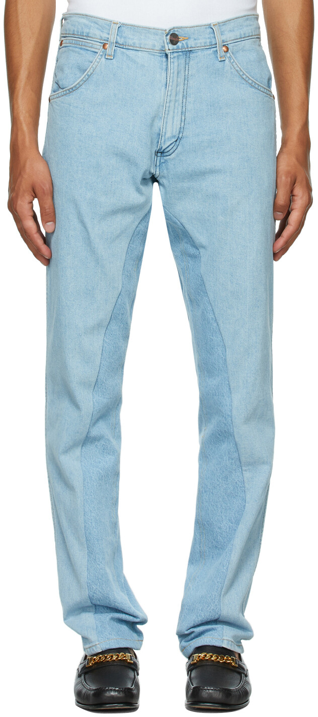 

Синие джинсы Wrangler Edition Replay Bianca Saunders