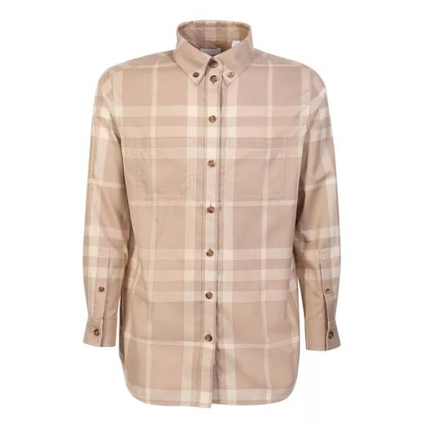 

Футболка vintage check pattern shirt Burberry, мультиколор