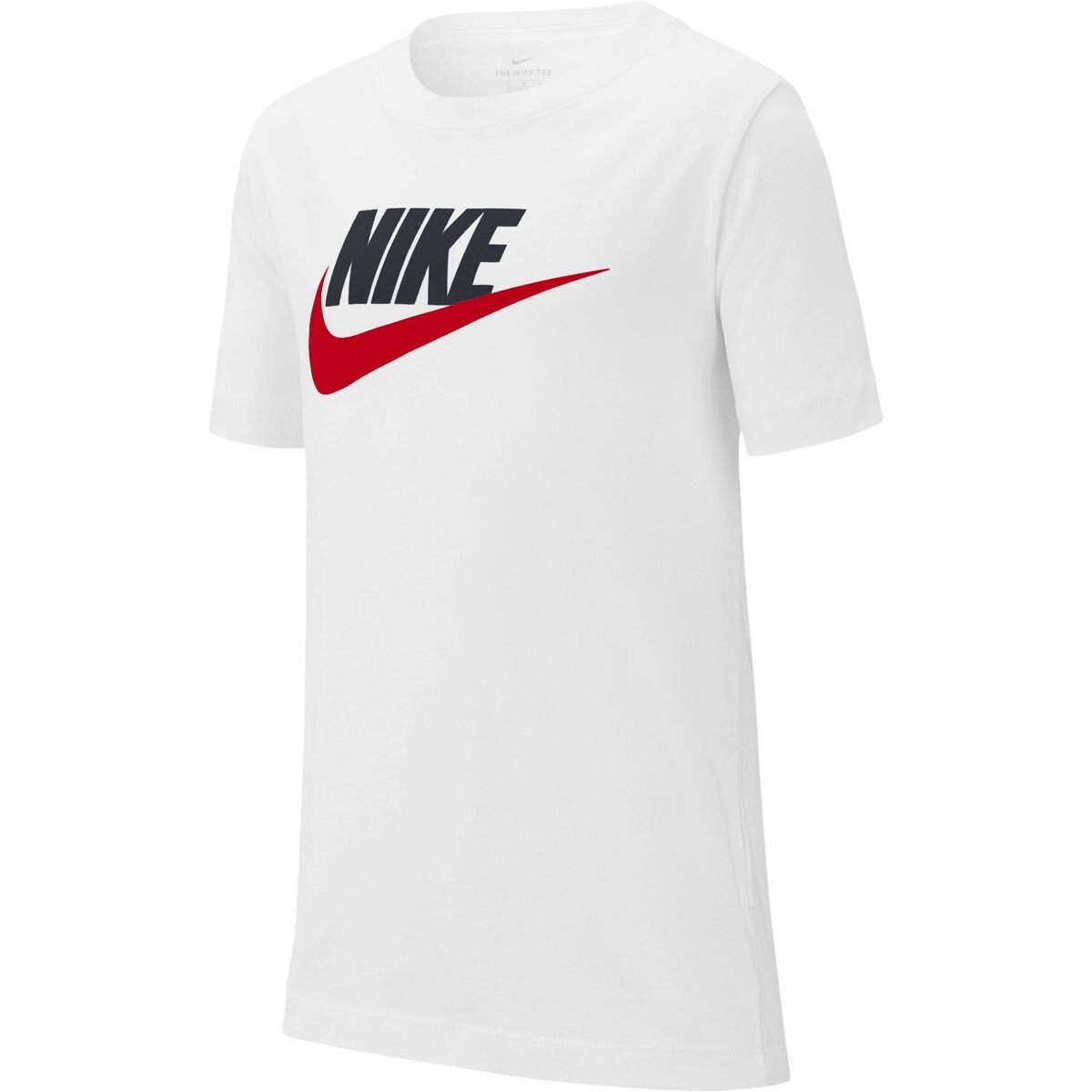 

Футболка Nike Sportswear Jr, белый/черный/красный