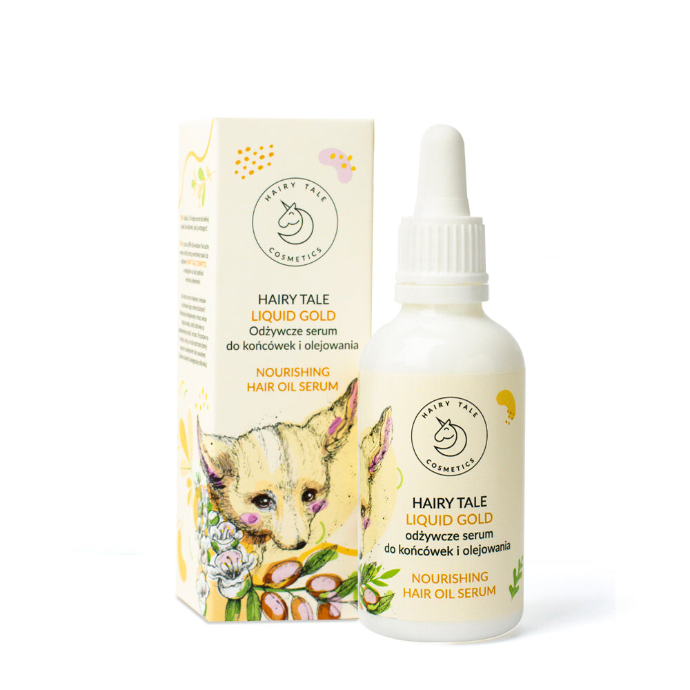 

HAIRY TALE Liquid Gold питательная сыворотка для кончиков и промасливания 50мл