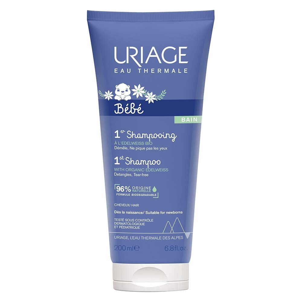 

URIAGE Bebe 1st Shampoo очень мягкий шампунь без мыла 200мл