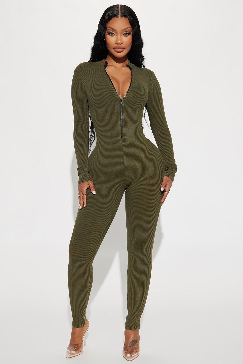 

Комбинезон Fashion Nova MXJ4149, оливковый