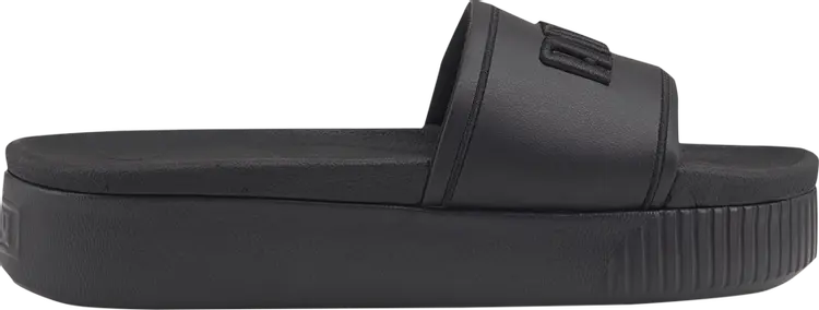 

Сандалии Puma Wmns Platform Slide Triple Black, черный
