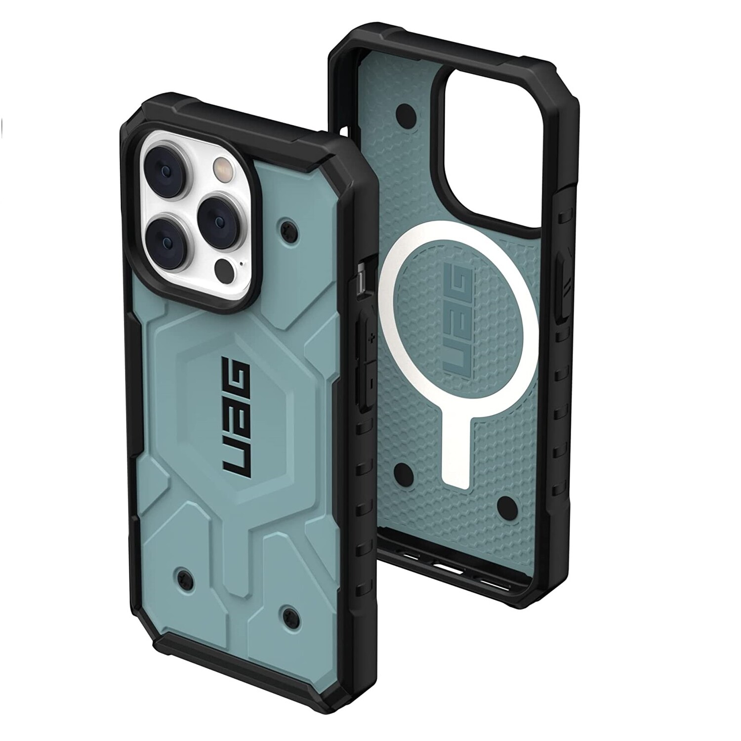 

Чехол UAG Pathfinder iPhone 14 Pro, Pool, Голубой