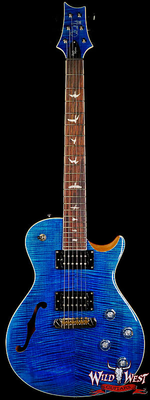 Paul Reed Smith PRS SE Zach Myers SC245 Singlecut Semi-Hollow Myers Blue гитара prs prs zach myers se blue gigbag