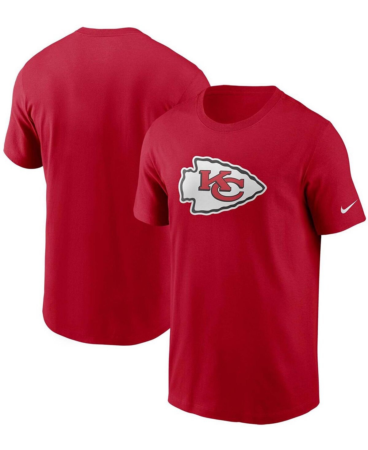 

Мужская красная футболка с логотипом Kansas City Chiefs Primary Nike, Красный