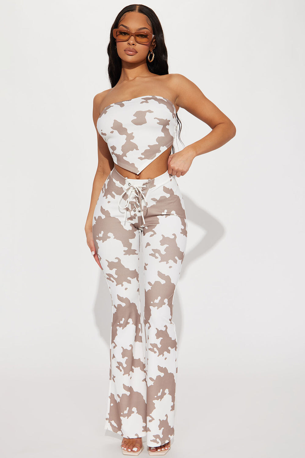 

Брюки Fashion Nova HKTP22184, мокко