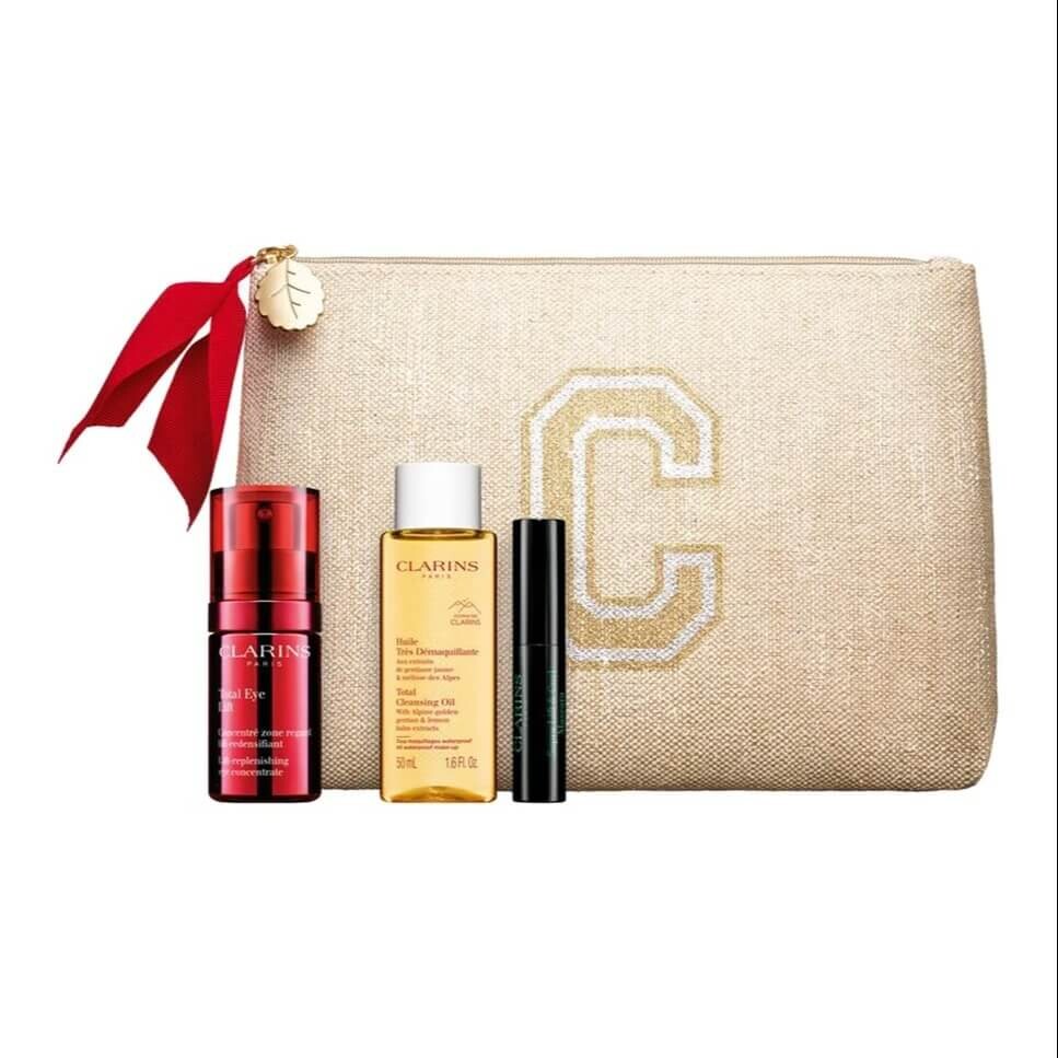 

Подарочный набор Clarins Total Eye Lift, 4 предмета
