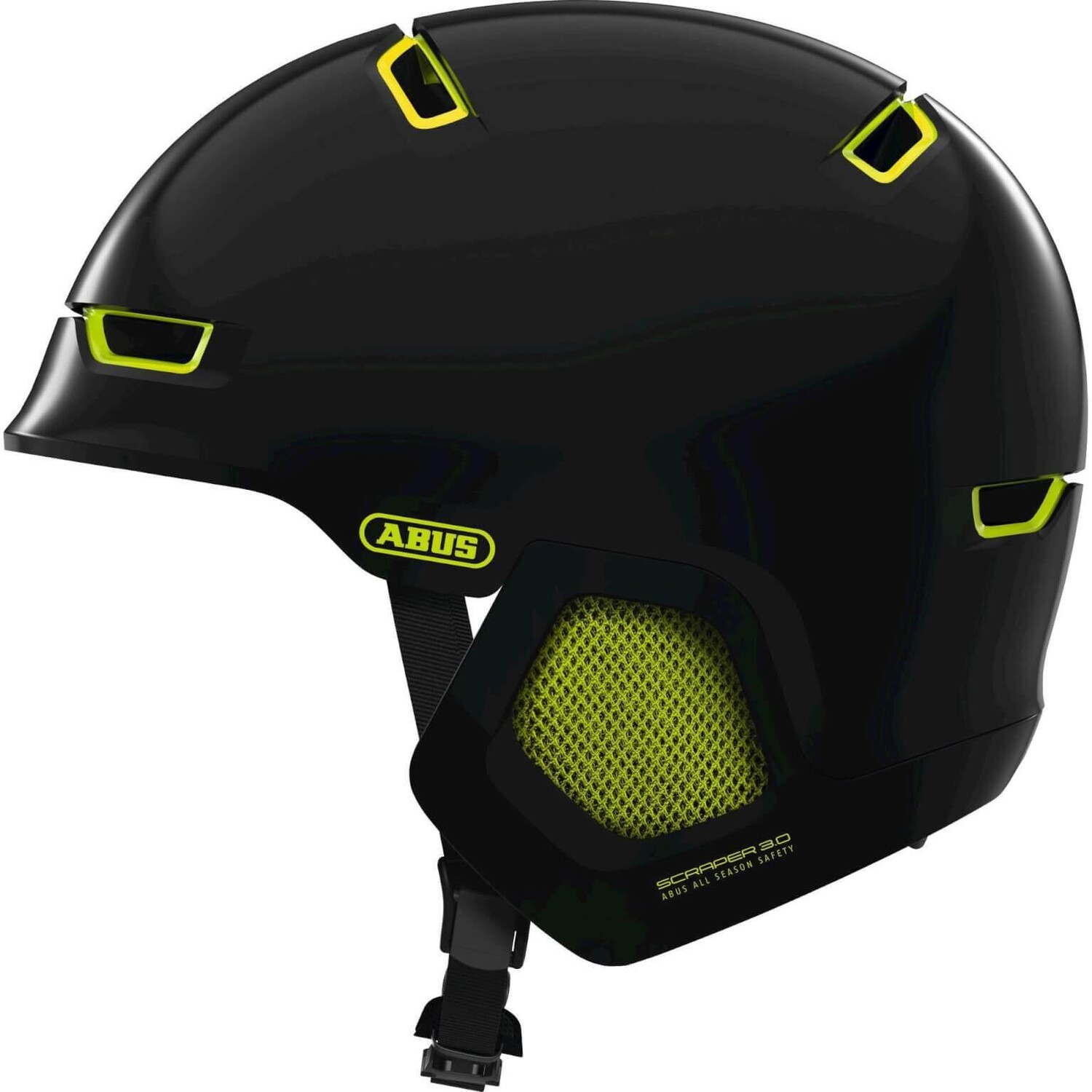 

Скребок 3.0 ERA черный блестящий ABUS, черный / зеленый / черный