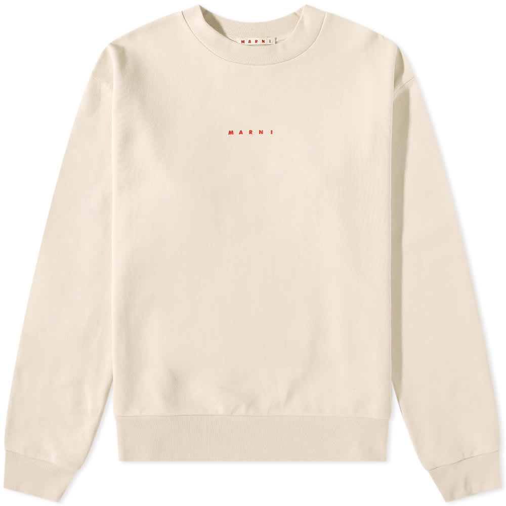 

Толстовка Marni Logo Crew Neck Sweat, Белый