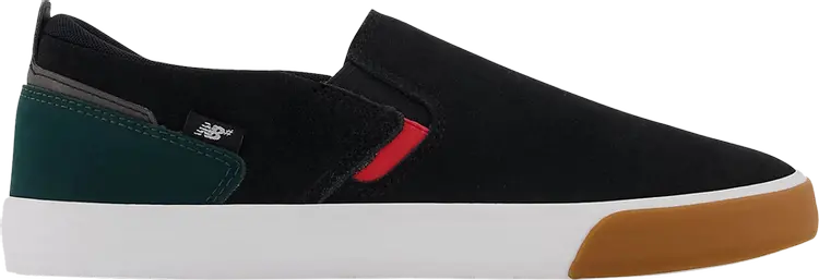 

Кроссовки New Balance Jamie Foy x Numeric 306 Laceless 'Black Green', черный