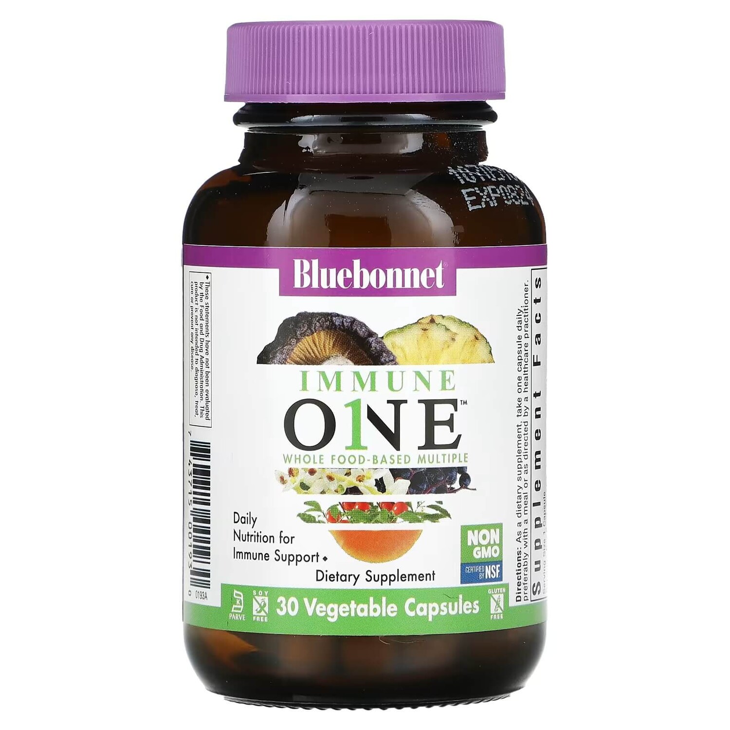 Мультивитамины Bluebonnet Nutrition, 30 капсул bluebonnet nutrition мультивитамины multi one для ежедневного употребления 120 растительных капсул