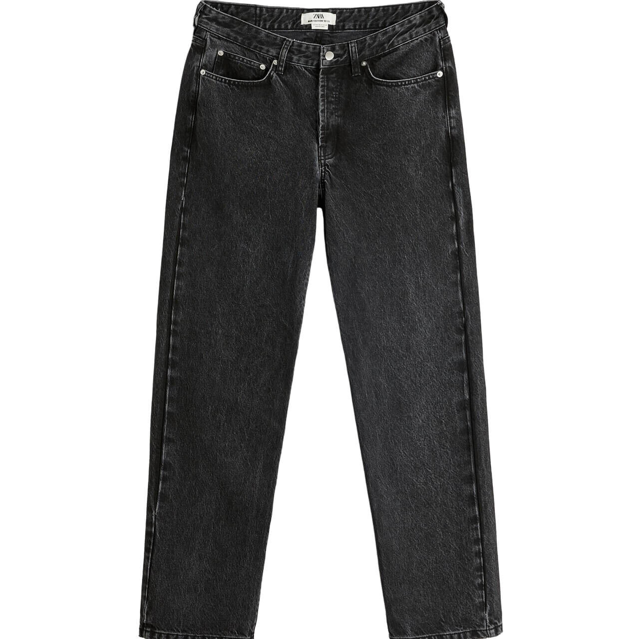 

Джинсы Zara Straight Fit, угольный