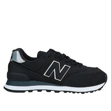 

Кроссовки женские New Balance, черный/серебристый