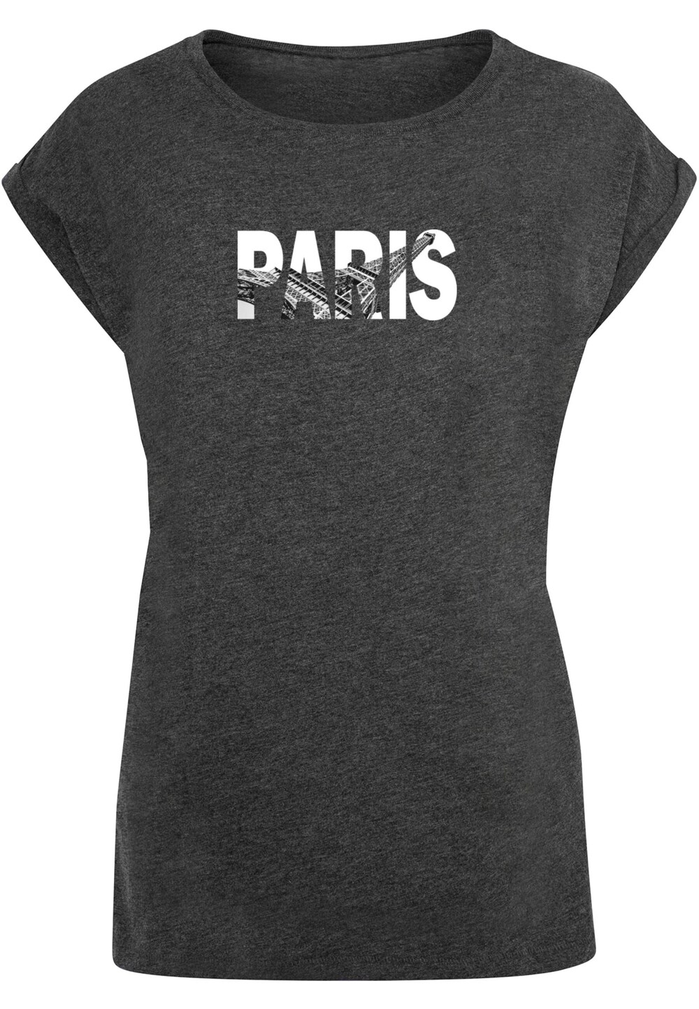 Рубашка Merchcode Paris Eiffel Tower, антрацит