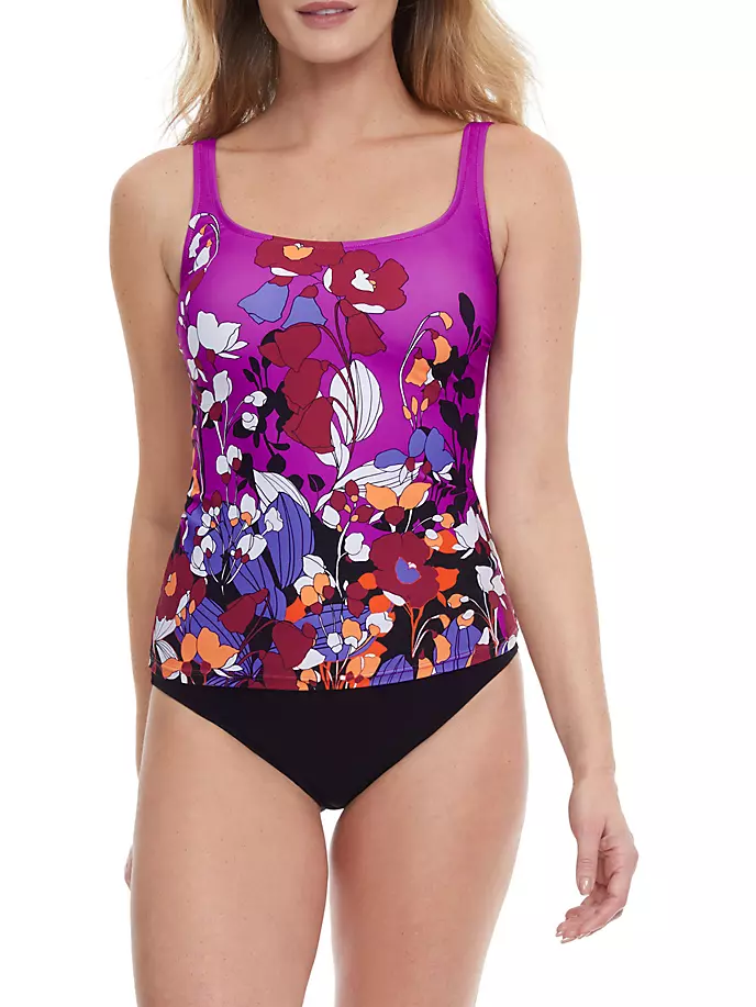 

Танкини с цветочным рисунком Gottex Swimwear, мультиколор