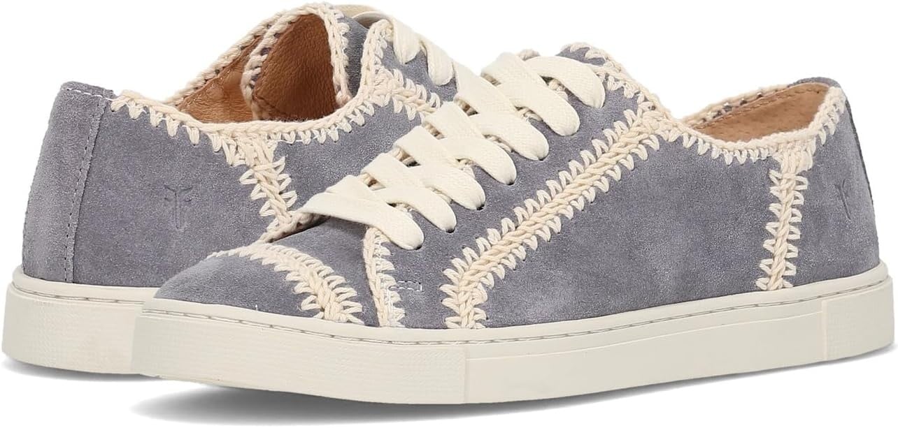 

Кроссовки Frye Ivy Crochet Low Lace Sneaker, цвет Blue Ash