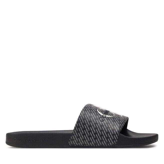 

Шлепанцы Calvin Klein Jeans Slide Aop YM0YM00955 Black/Bright White 0GM, черный