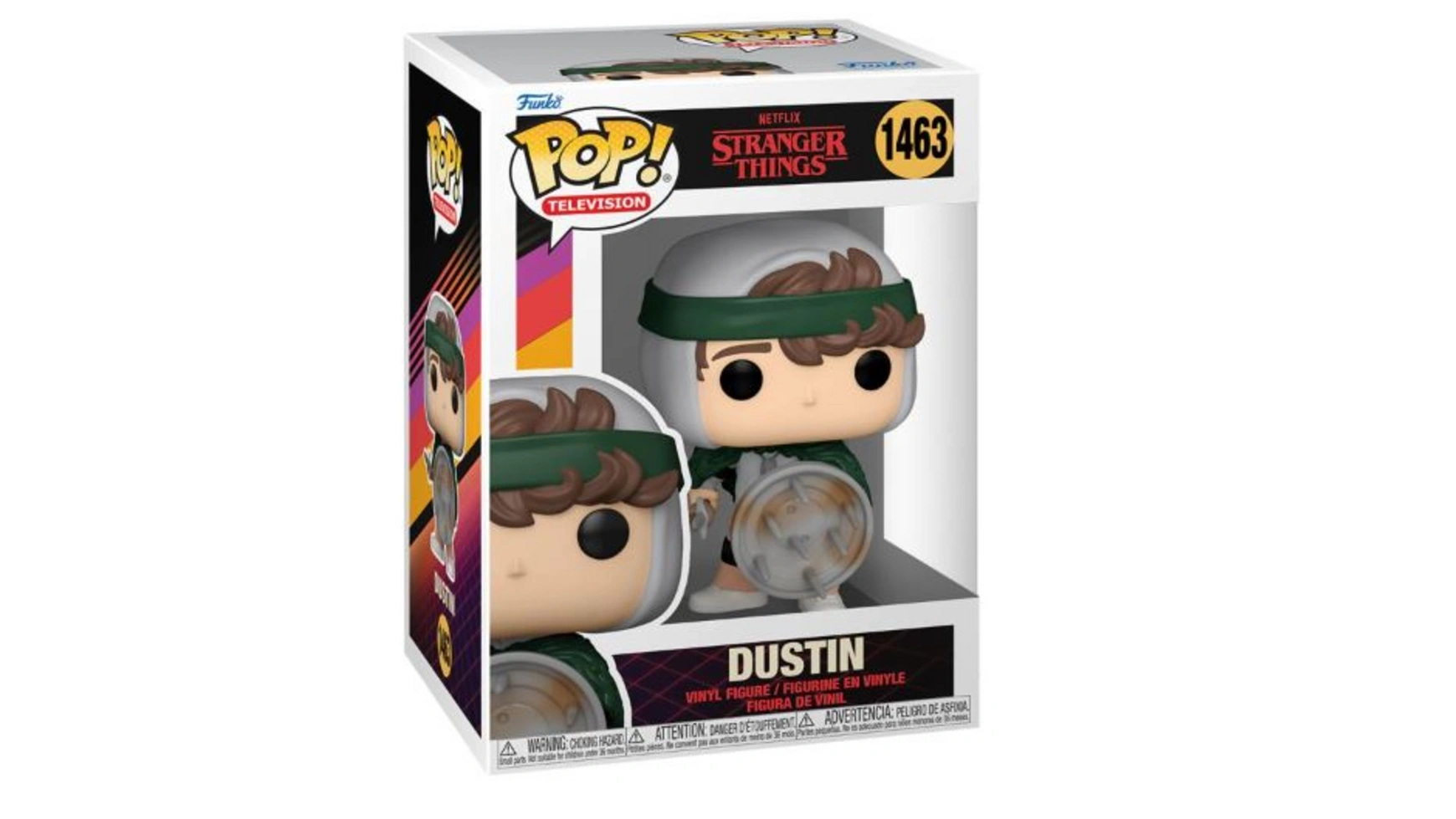 

Funko - Pop! Очень странные дела Охотник Дастин со щитом Винил