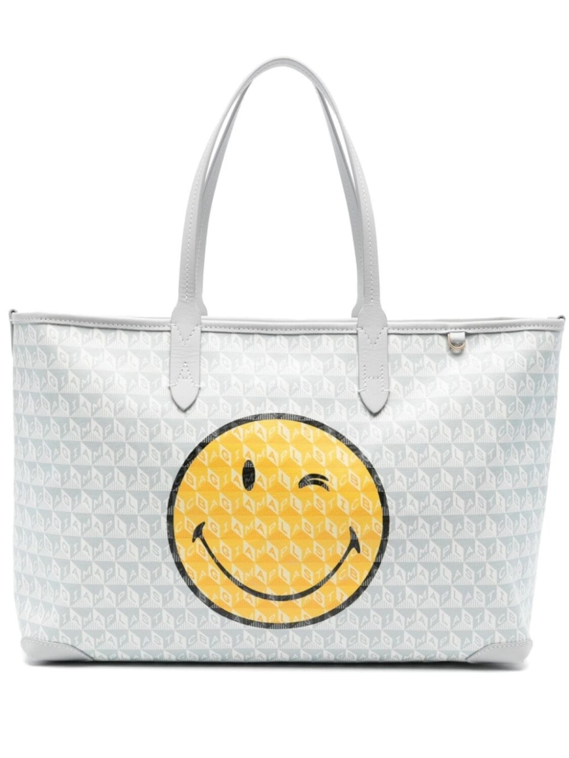 

Anya Hindmarch маленькая сумка-тоут I Am A Plastic Bag Wink, синий