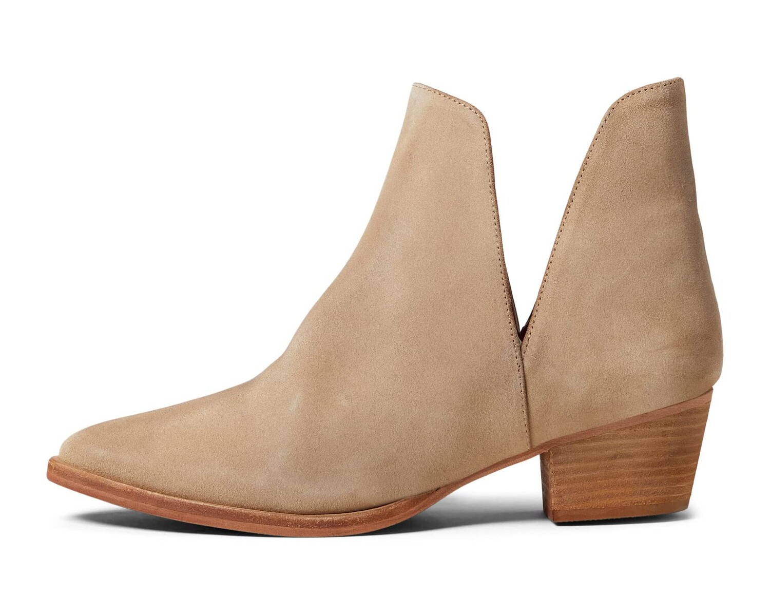 

Ботинки Charm Double V Ankle Boot Free People, замша