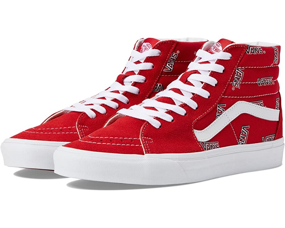 

Кроссовки SK8-Hi Vans, красный