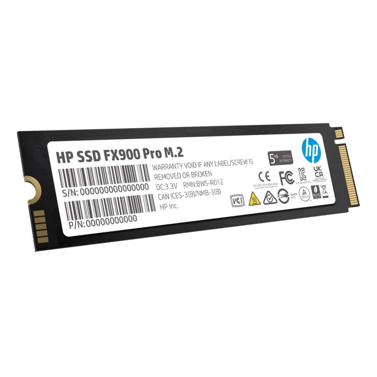 Твердотельный накопитель HP FX900 Pro, 1 Тб, M.2 NVMe - фото