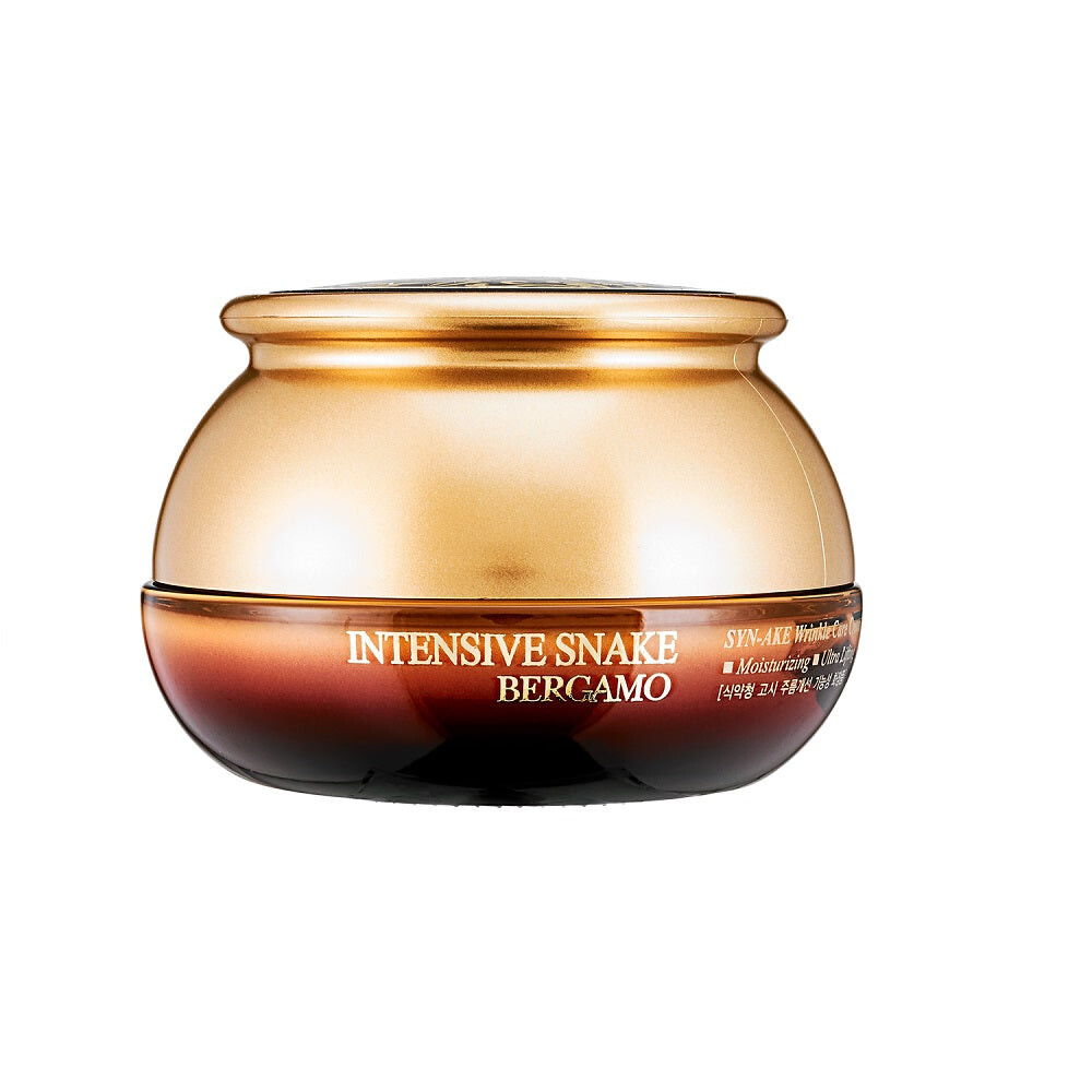 

BERGAMO Intensive Snake SYN-AKE Wrinkle Care Cream крем для лица против морщин с экстрактом змеиного яда 50мл