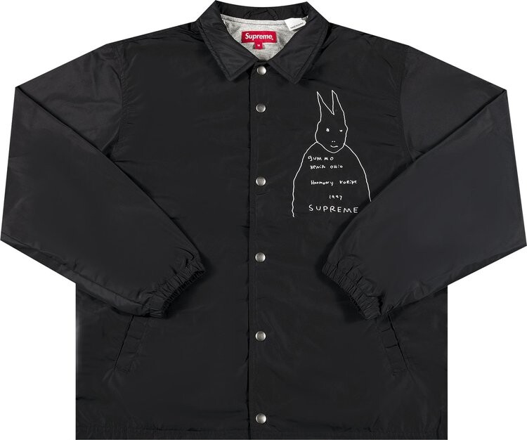 

Куртка Supreme Gummo Coaches Jacket 'Black', черный