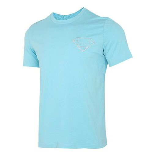 

Футболка Adidas Diamond Tee Short-sleeved Breathable Running Blue, Синий